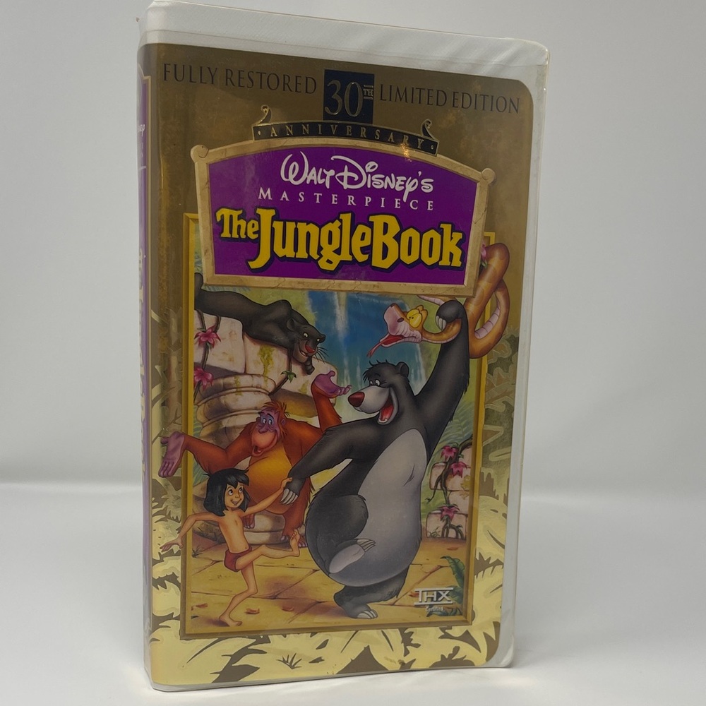 Disney Masterpiece Collection VHS with Purple and Gold Design